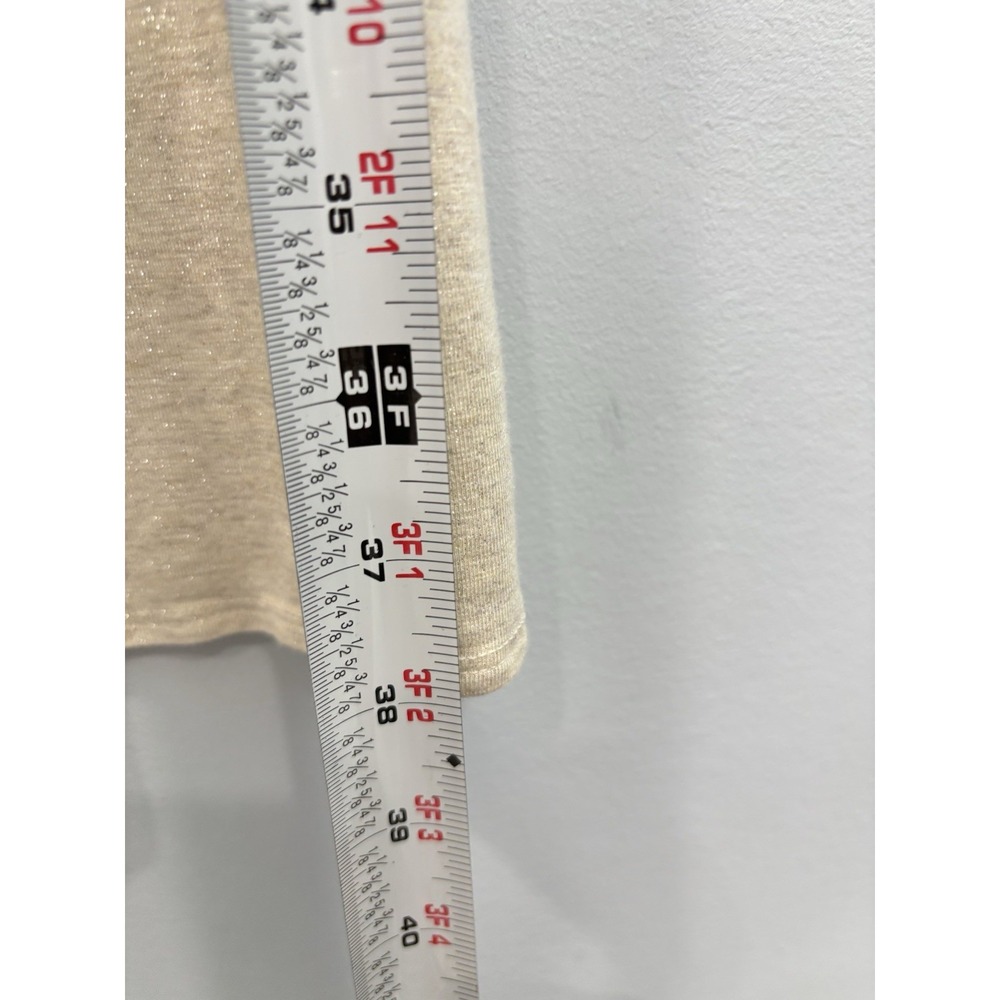 Aerie Y2K Beige Maxi Skirt XL Soft Stretch Sleep Casual Long Skirt Romantic - Picture 9 of 9